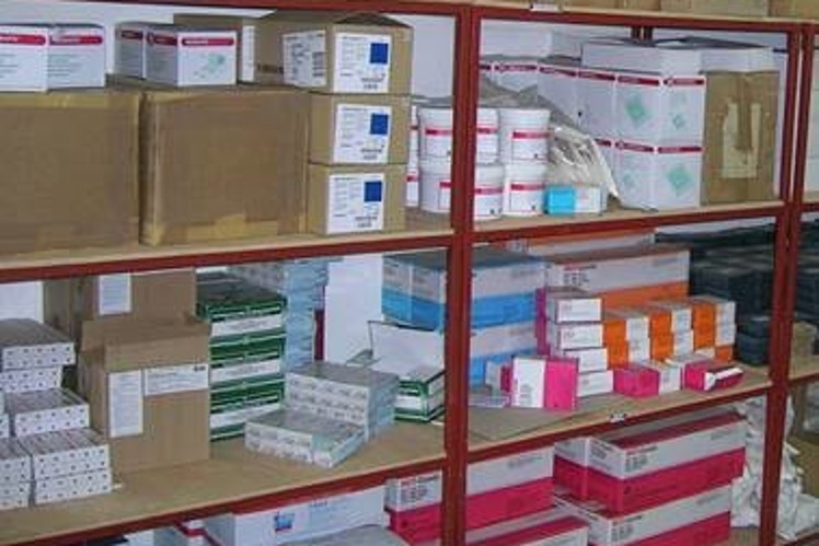 Pharmaceutical warehouse.