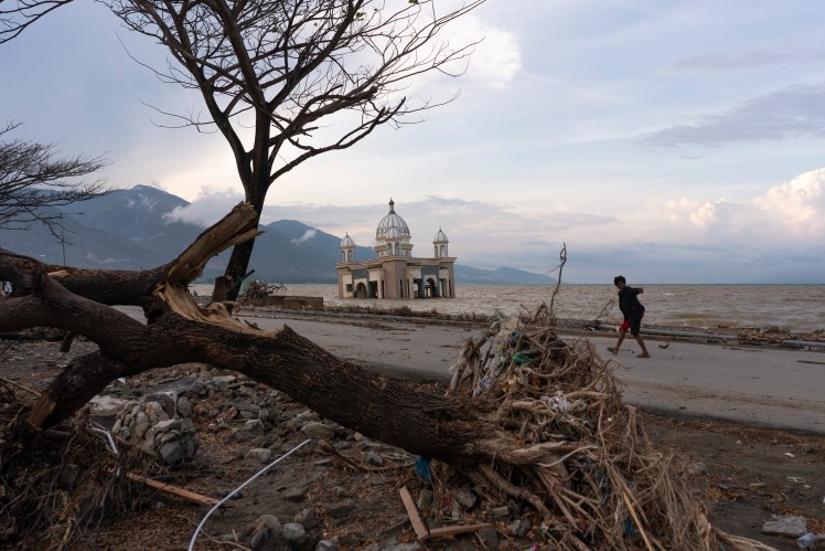 Fallen trees and high floods.